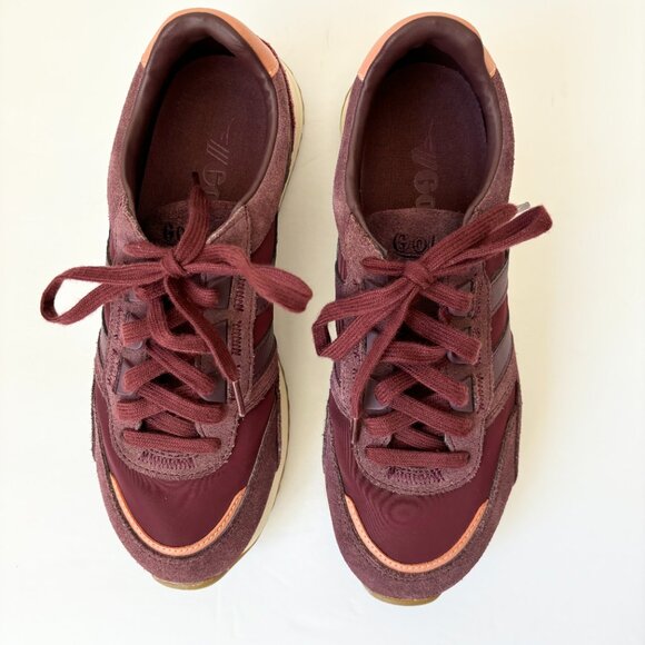 Gola burgandy monochromatic sneakers - Picture 3 of 6